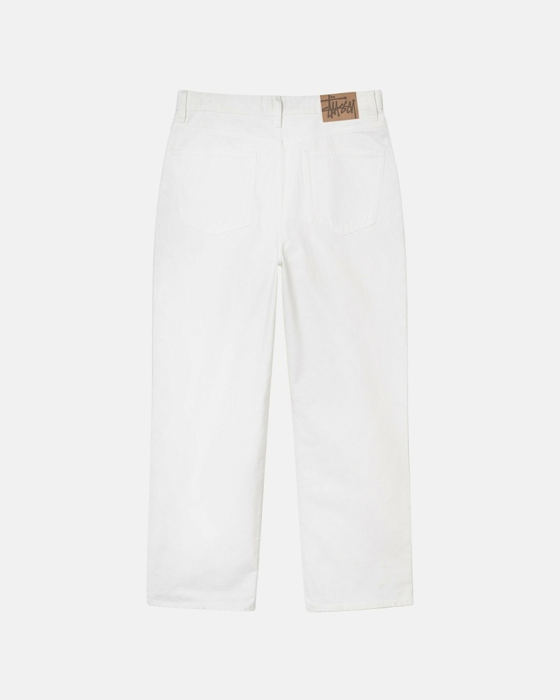 Beige Men's Stussy Overdyed Classic Jeans | AU0000524