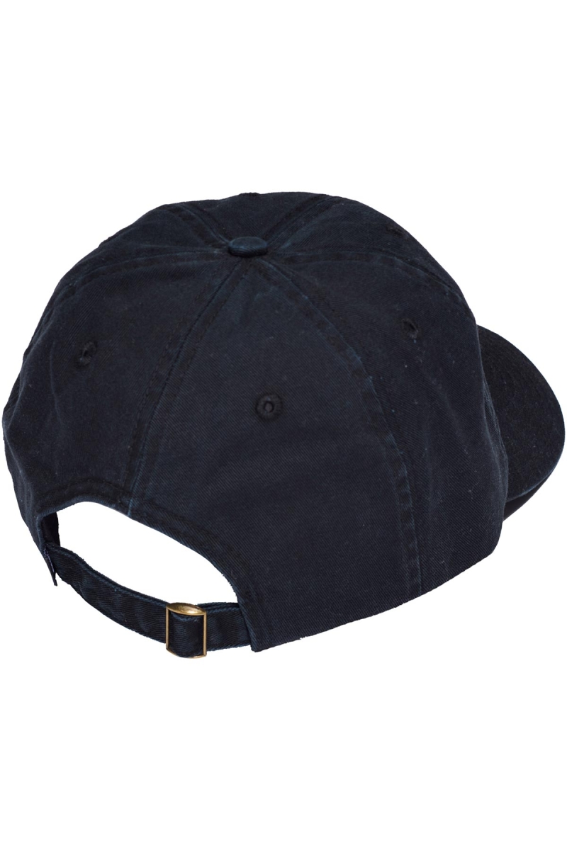 Black Men's Stussy Big U Low Pro Hats | AU0000415