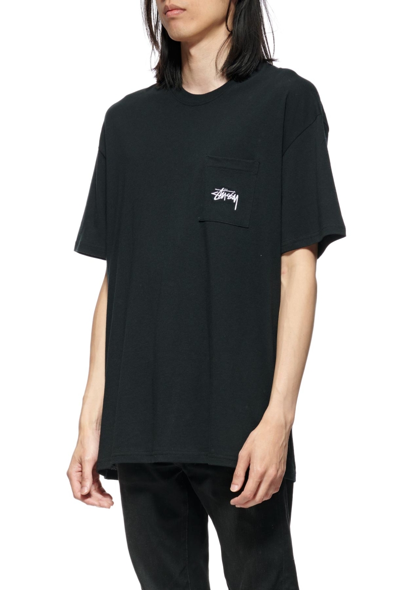 Black Men's Stussy Design Labs SS T Shirts | AU0000149