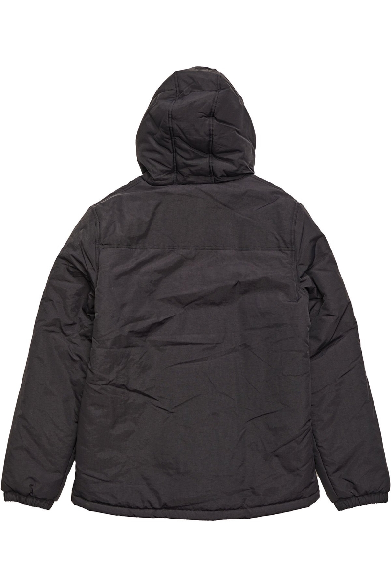 Black Men's Stussy Graffiti Hooded Spray Jackets | AU0000340