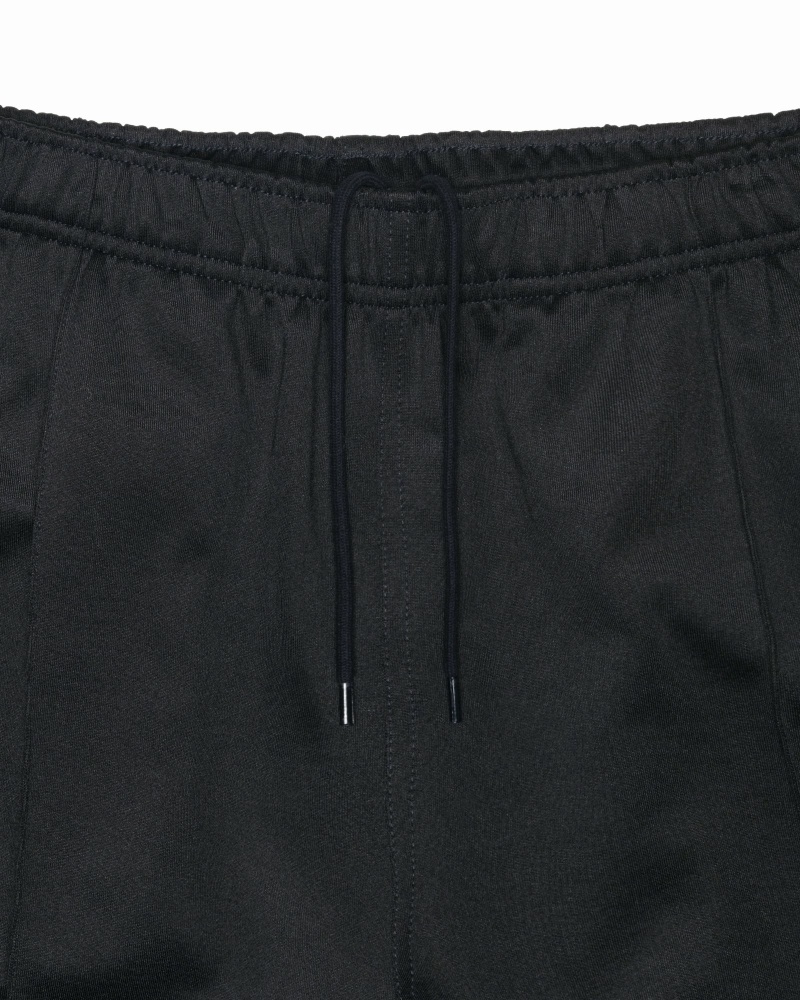 Black Men's Stussy Poly Track Pants | AU0000999