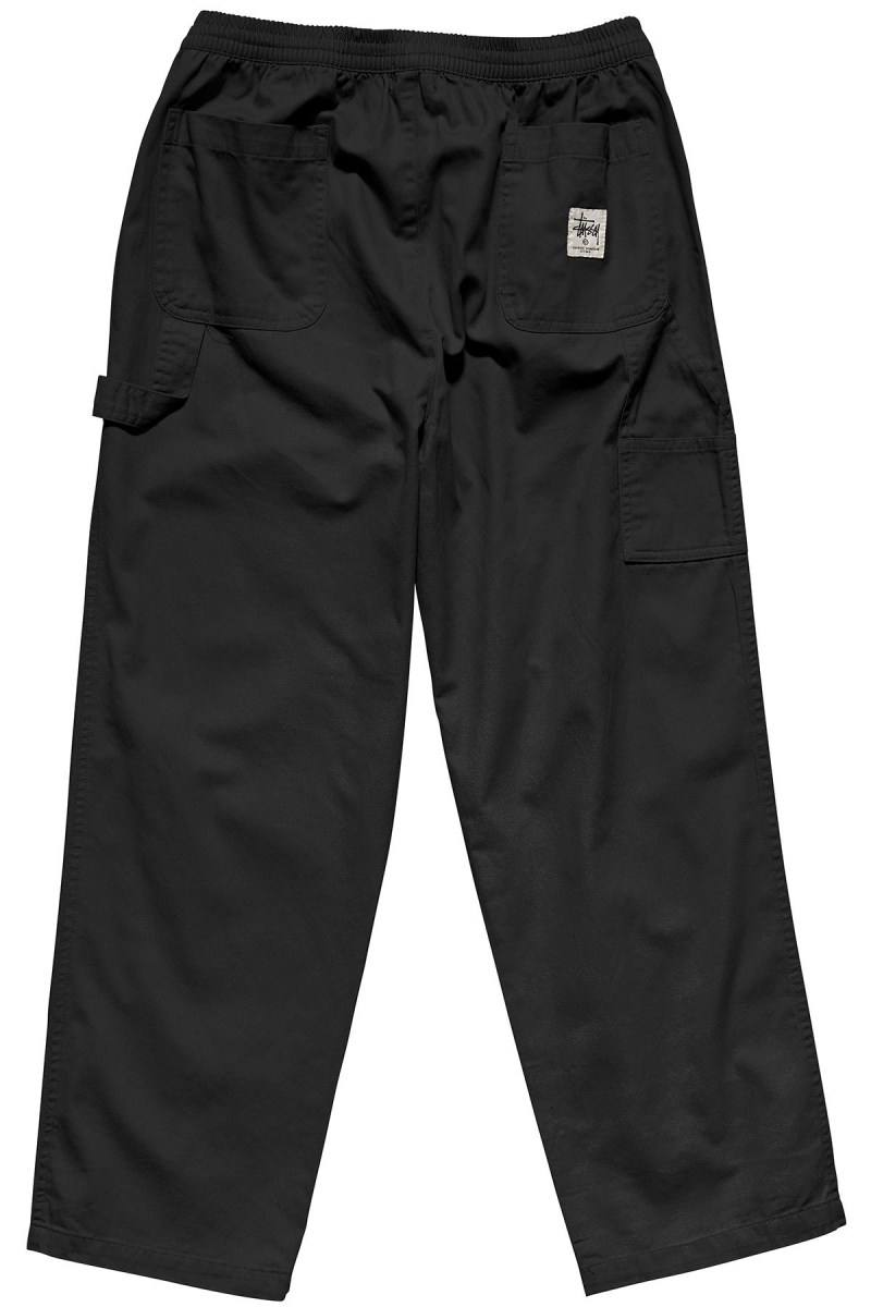 Black Men's Stussy Richard Carpenter Pants | AU0000582