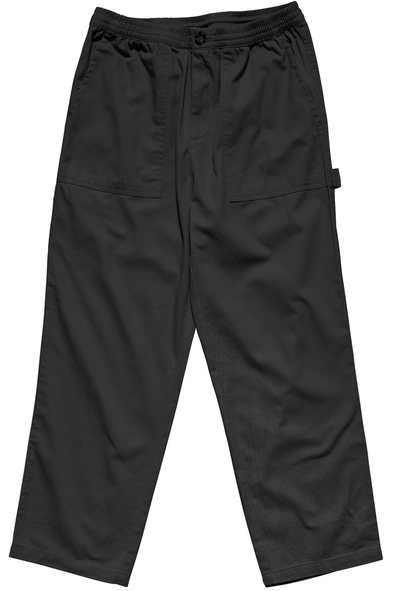 Black Men\'s Stussy Richard Carpenter Pants | AU0000582