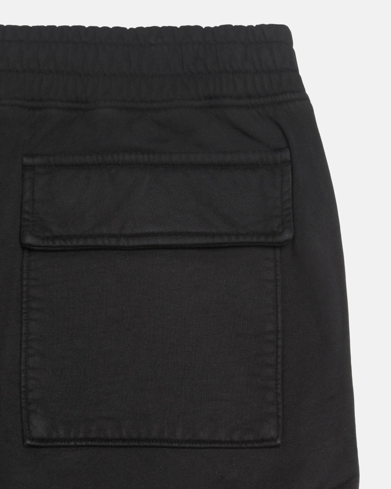 Black Men's Stussy Sport Cargo Shorts | AU0000680