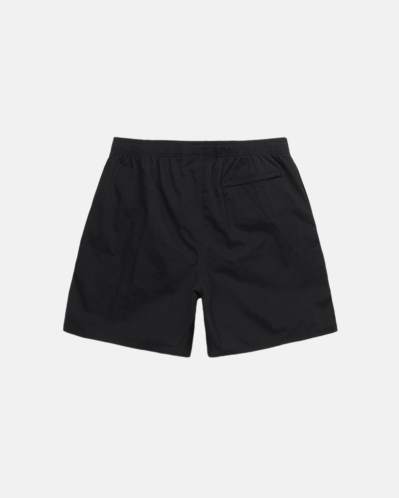 Black Men's Stussy Stock Shorts | AU0000693