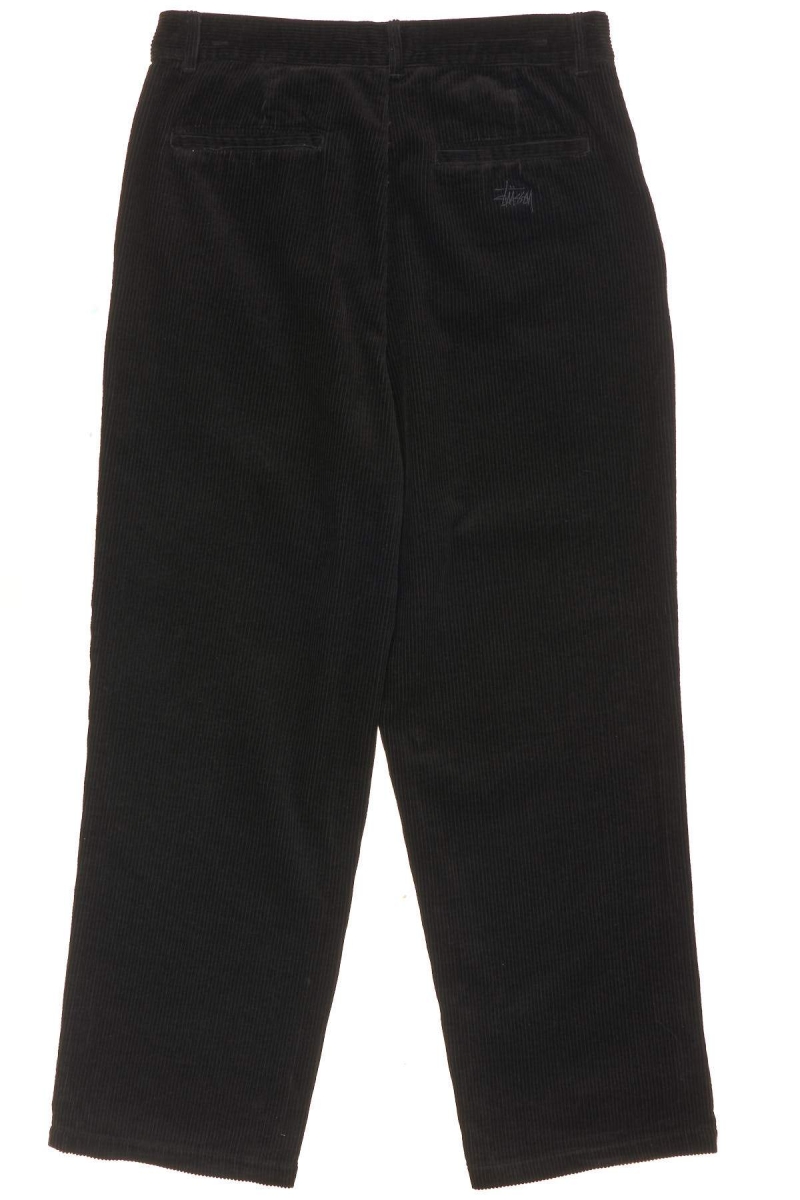 Black Men's Stussy Taylor Cord Pants | AU0000601