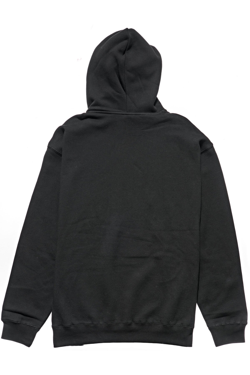 Black Men's Stussy Trivial Pursuit Hoodies | AU0000089