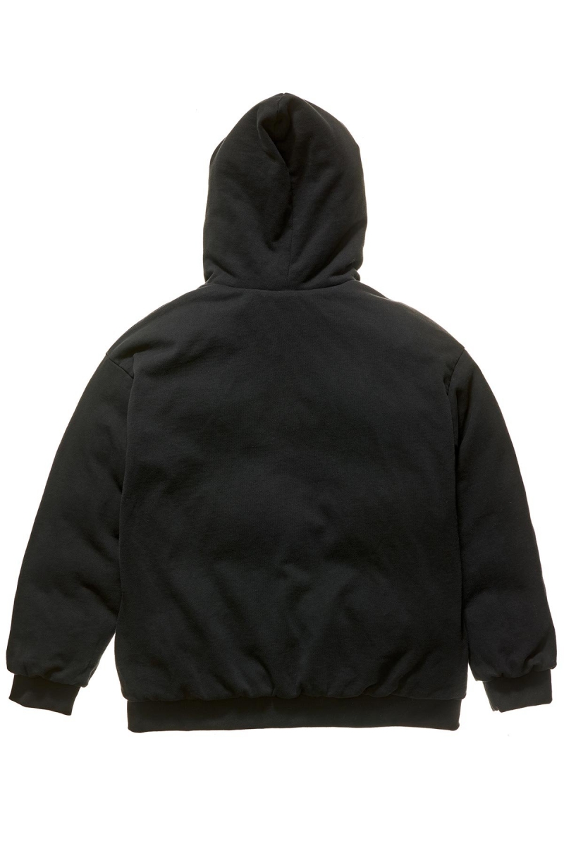 Black Women's Stussy Fowler Reversible Puffa Jackets | AU0000339