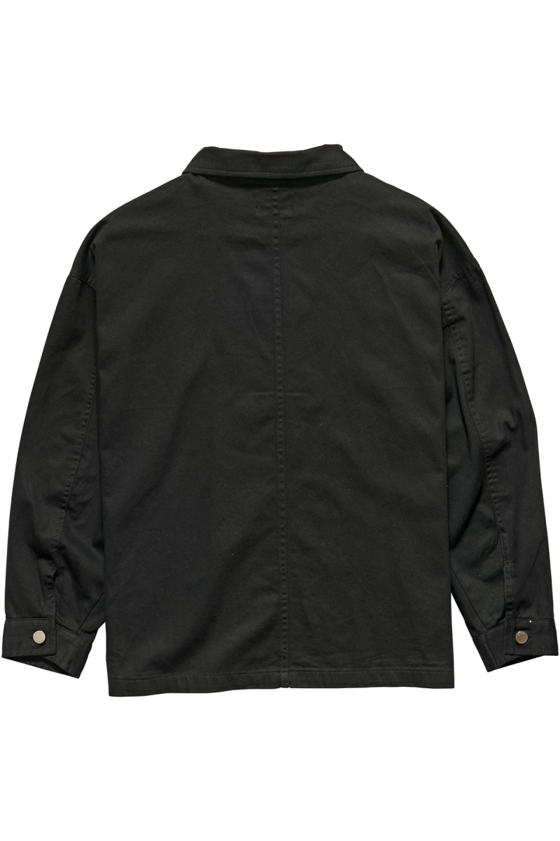 Black Women's Stussy Lawrence Workwear Jackets | AU0000352