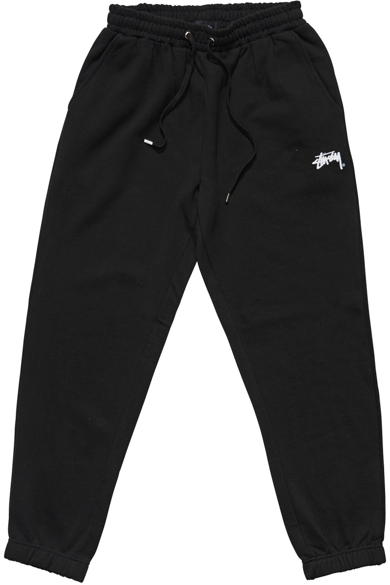 Black Women\'s Stussy Player Trackpant Track Pants | AU0000996