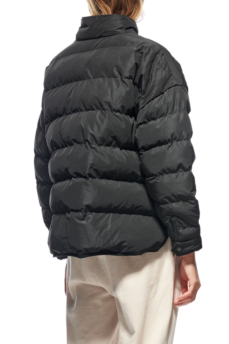 Black Women's Stussy River Lightweight Puffa Jackets | AU0000353