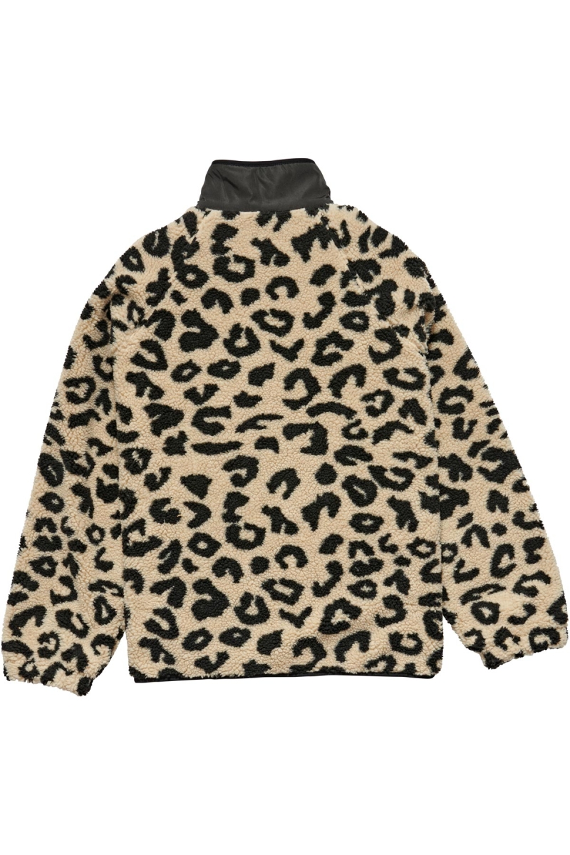 Black Women's Stussy Ventura Sherpa Jackets | AU0000364