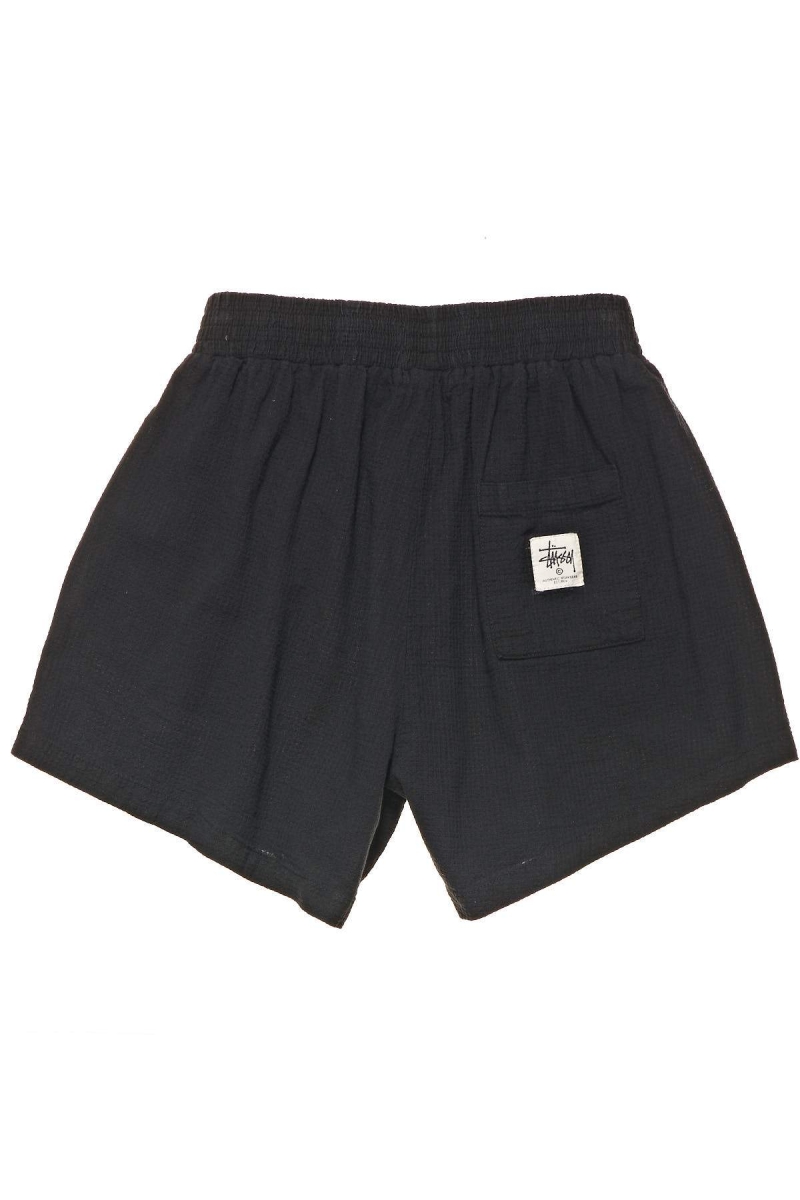 Black Women's Stussy Vermont HW Short Shorts | AU0000711