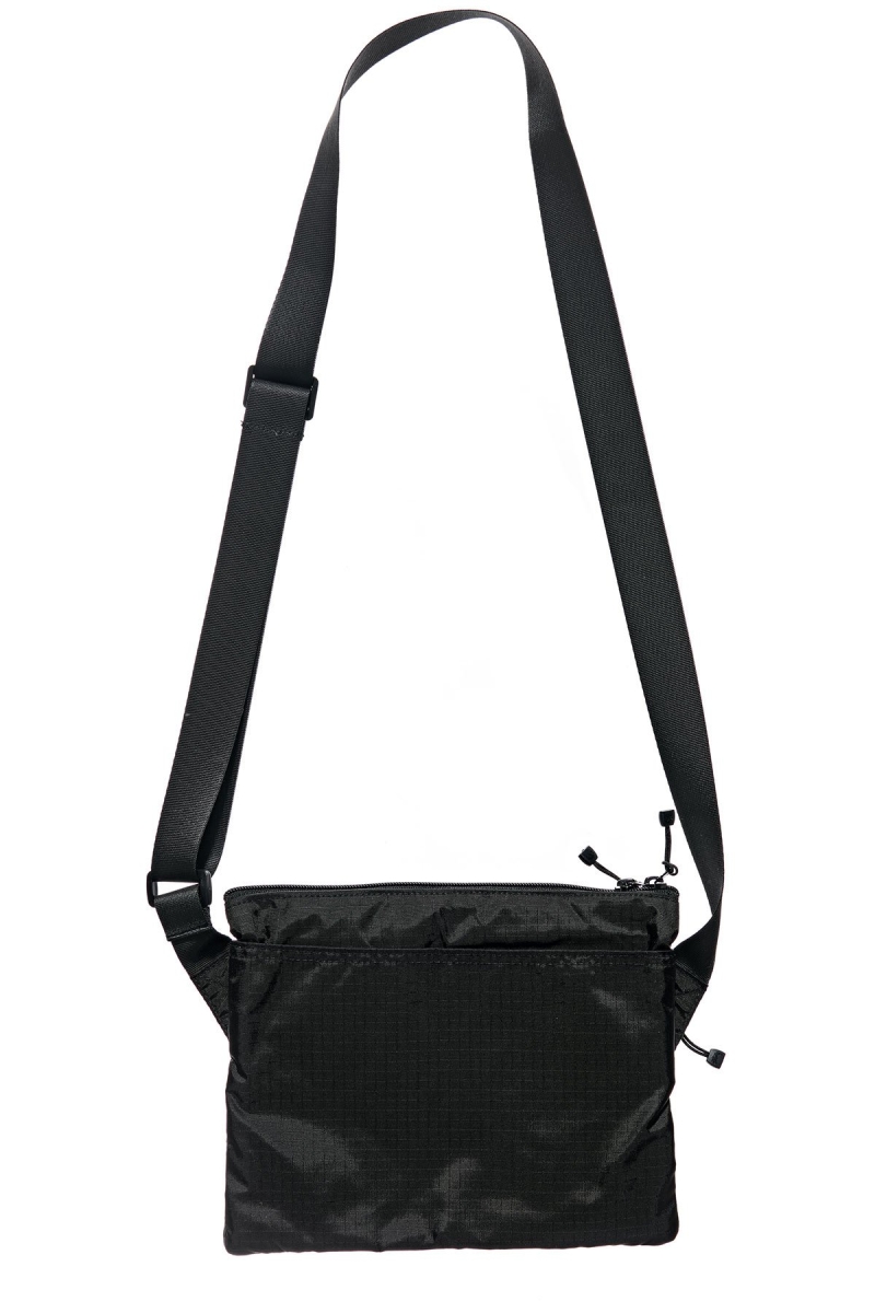 Black Women's Stussy Workgear Sachel Bags | AU0000370