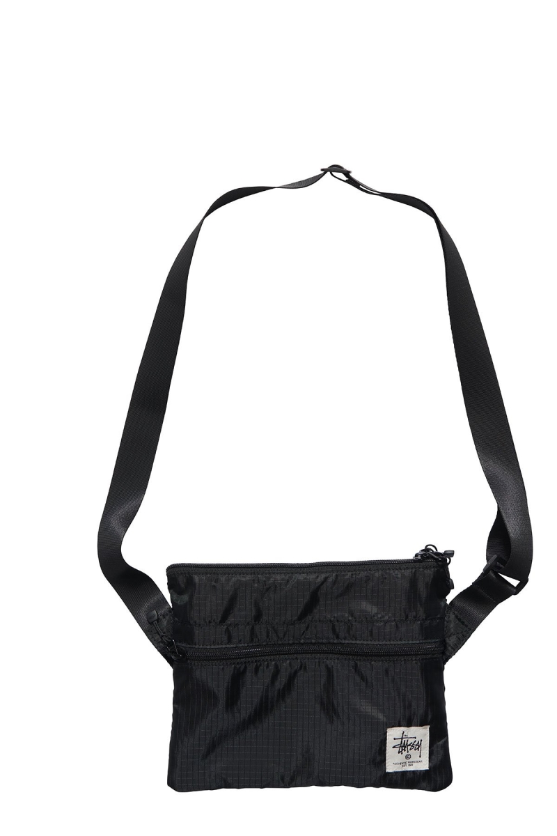 Black Women\'s Stussy Workgear Sachel Bags | AU0000370