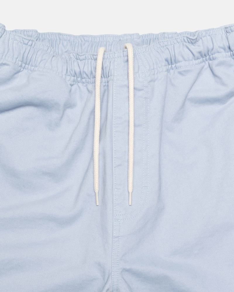 Blue Men's Stussy Brushed Beach Pants | AU0000540