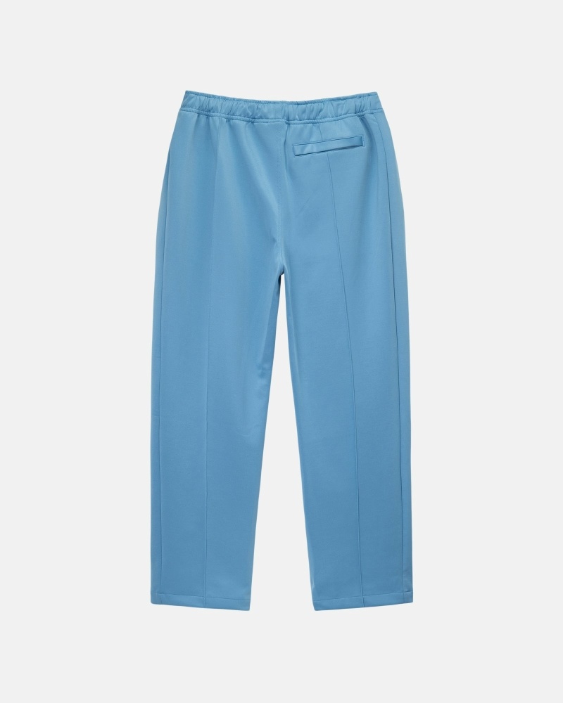 Blue Men's Stussy Poly Track Pants | AU0001000