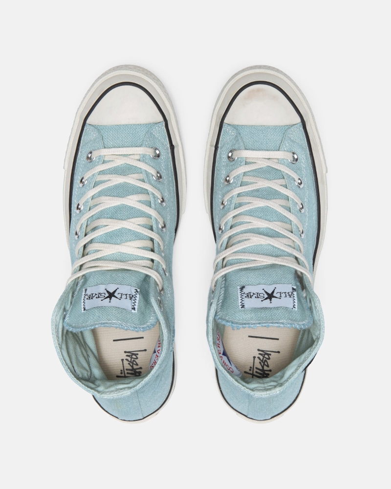 Blue Unisex Stussy & Our Legacy Work Shop Converse Shoes | AU0000615