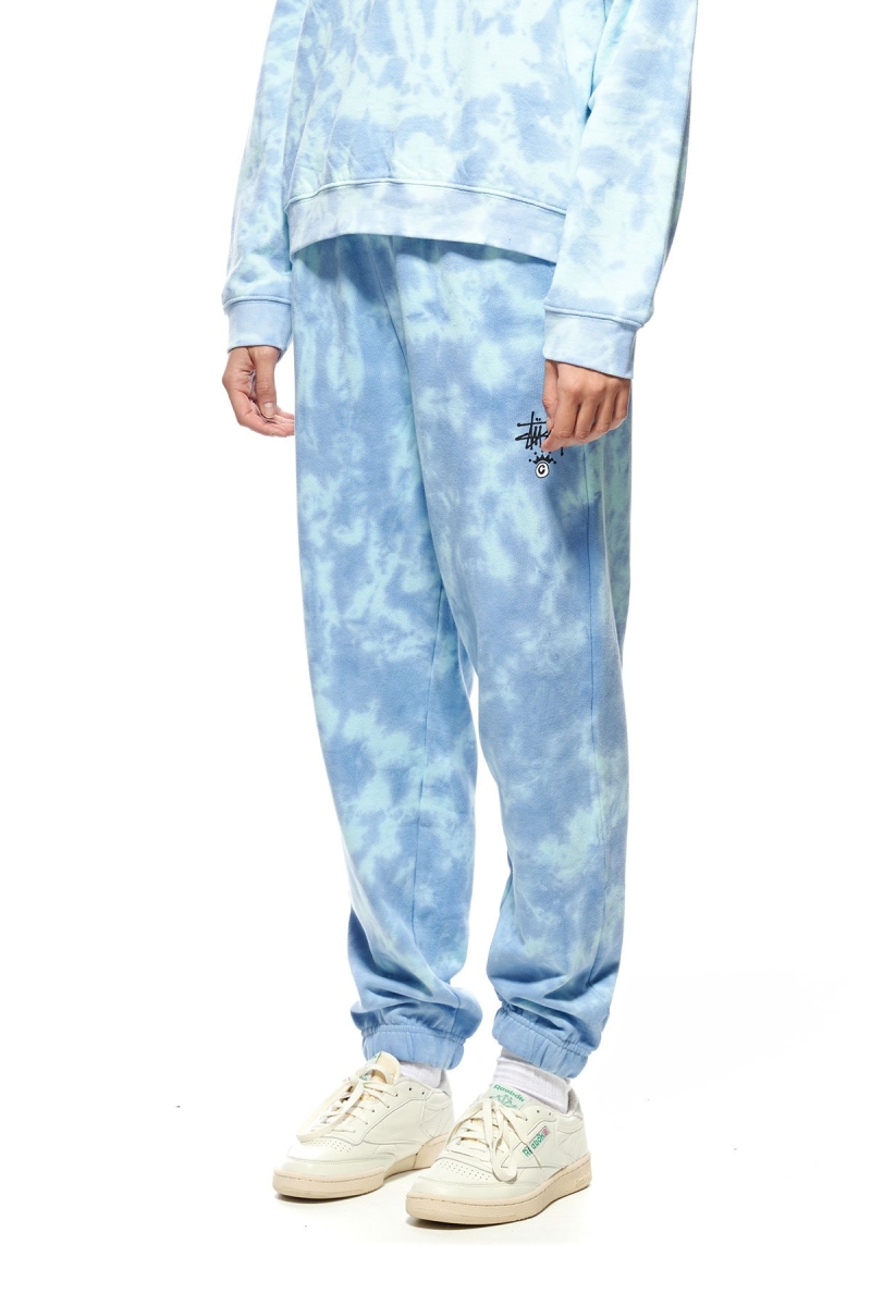 Blue Women's Stussy Copyright TD Track Pants | AU0000982