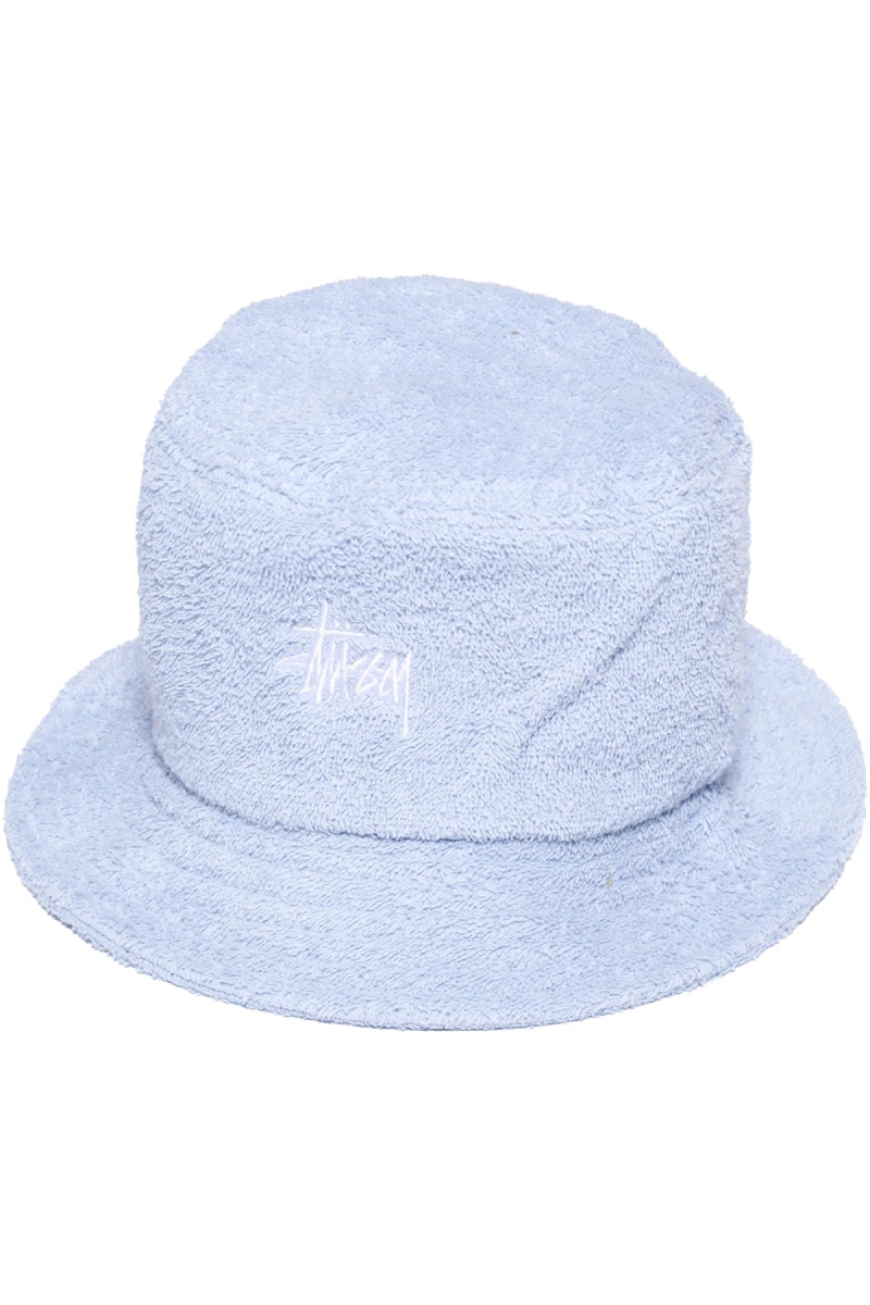 Blue Women\'s Stussy Graffiti Terry Bucket Hats | AU0000468