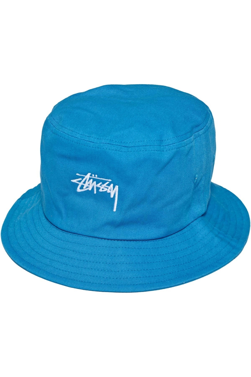 Blue Women\'s Stussy Stock Bucket Hats | AU0000483