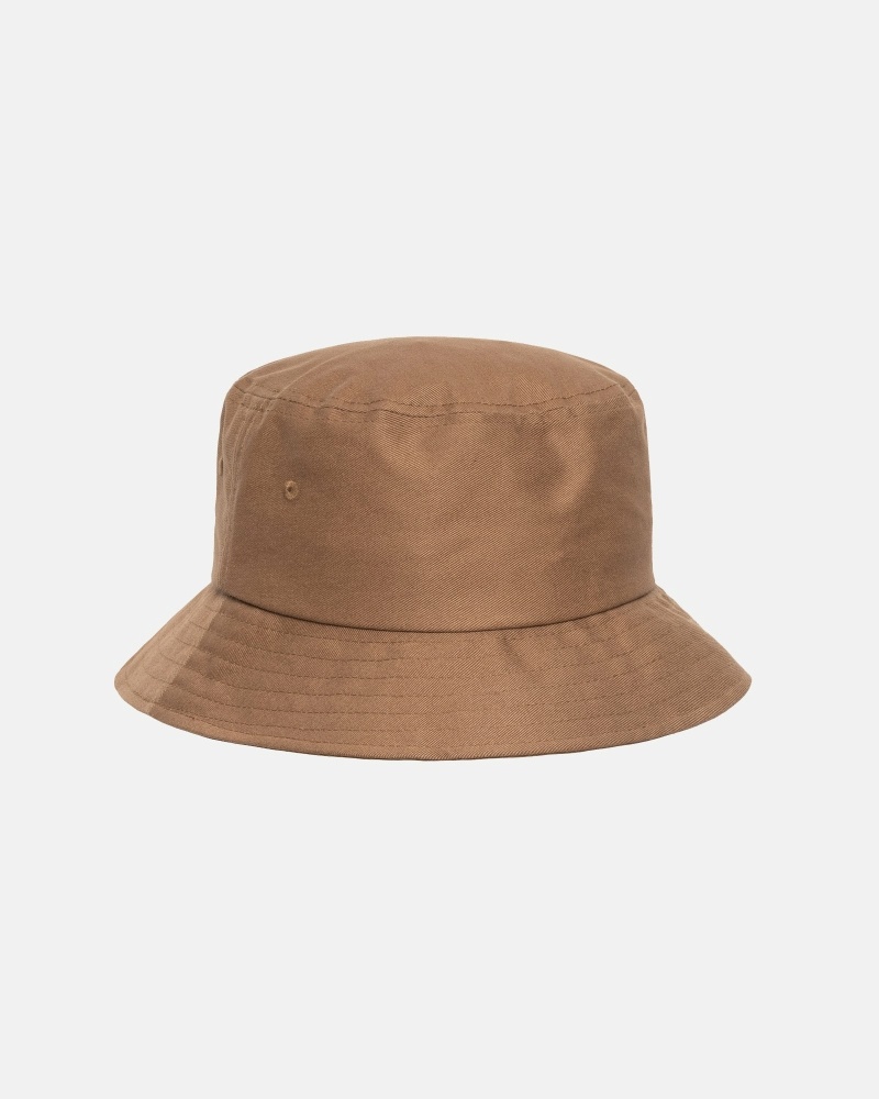 Brown Men's Stussy Big Stock Bucket Hats | AU0000405