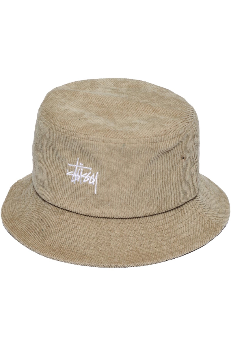 Brown Women\'s Stussy Graffiti Cord Bucket Hats | AU0000445