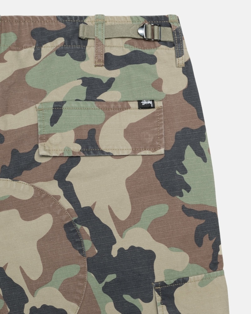 Camo Men's Stussy Ripstop Surplus Cargo Pants | AU0000589