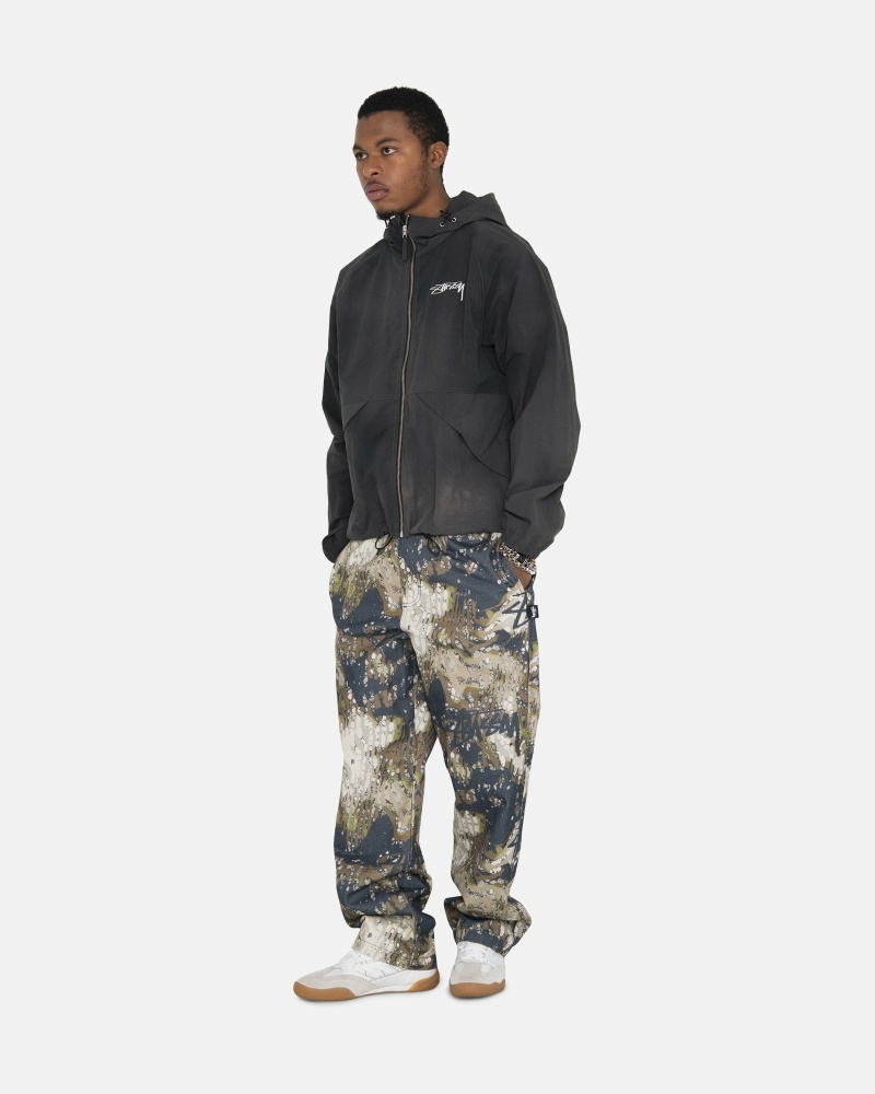 Camo Men's Stussy Veil Camo Beach Pants | AU0000602