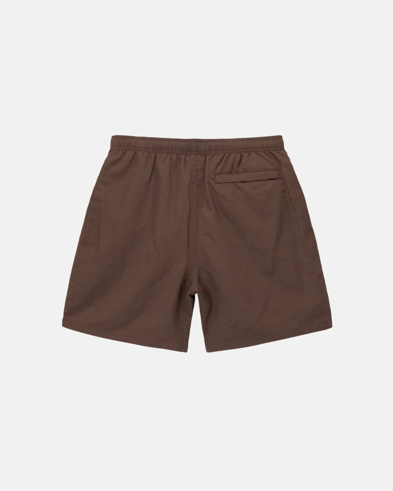 Coffee Men's Stussy Big Basic Shorts | AU0000620