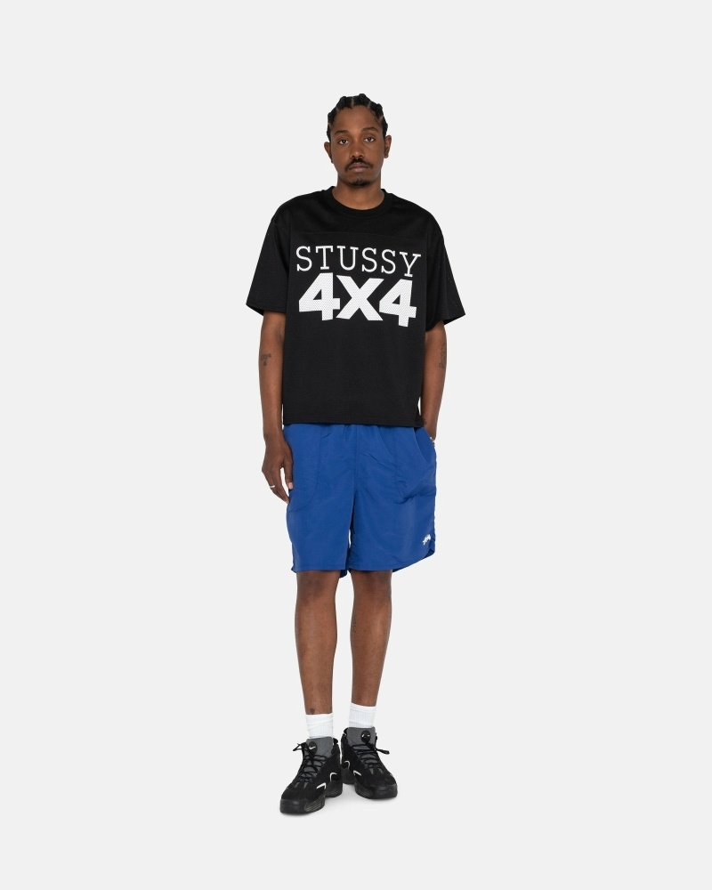 Deep Blue Men's Stussy Stock Shorts | AU0000691