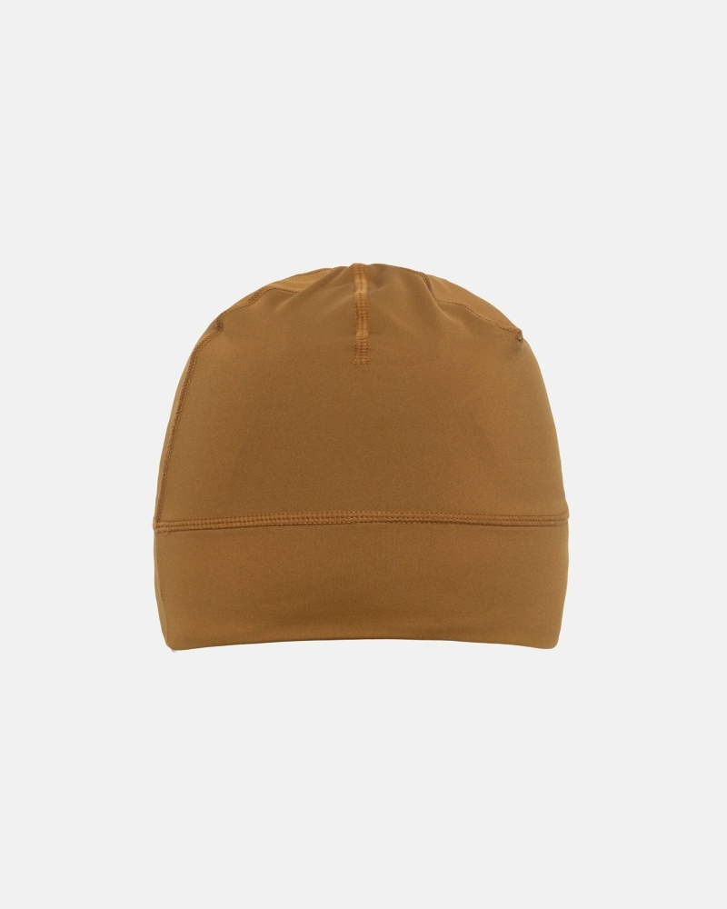 Gold Men's Stussy Helvetica Sport Skullcap Hats | AU0000469