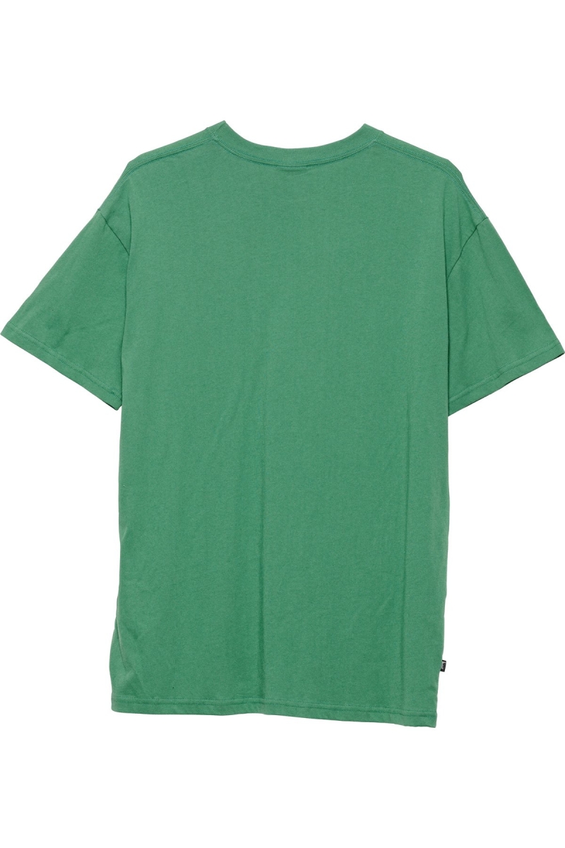 Green Men's Stussy Graffiti Pocket T Shirts | AU0000184