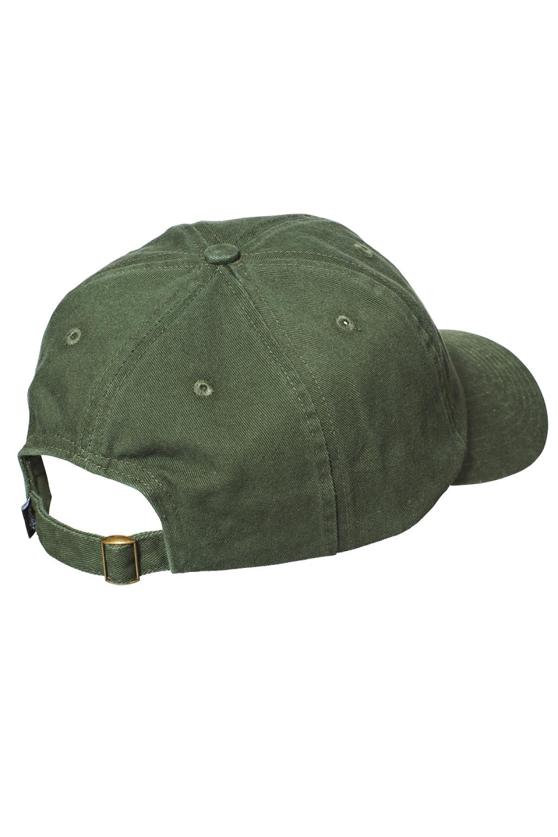 Green Men's Stussy Stock Low Pro Hats | AU0000495