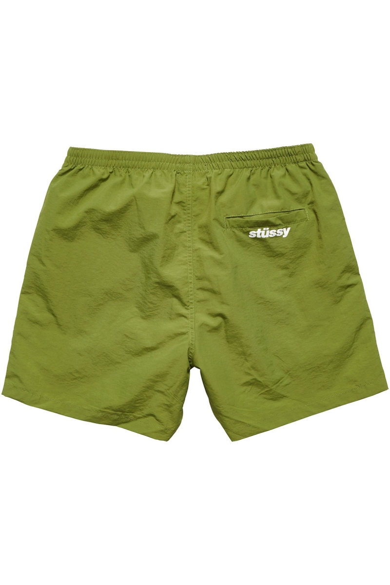 Green Men's Stussy Stock Taslon Big Beach Shorts | AU0000700