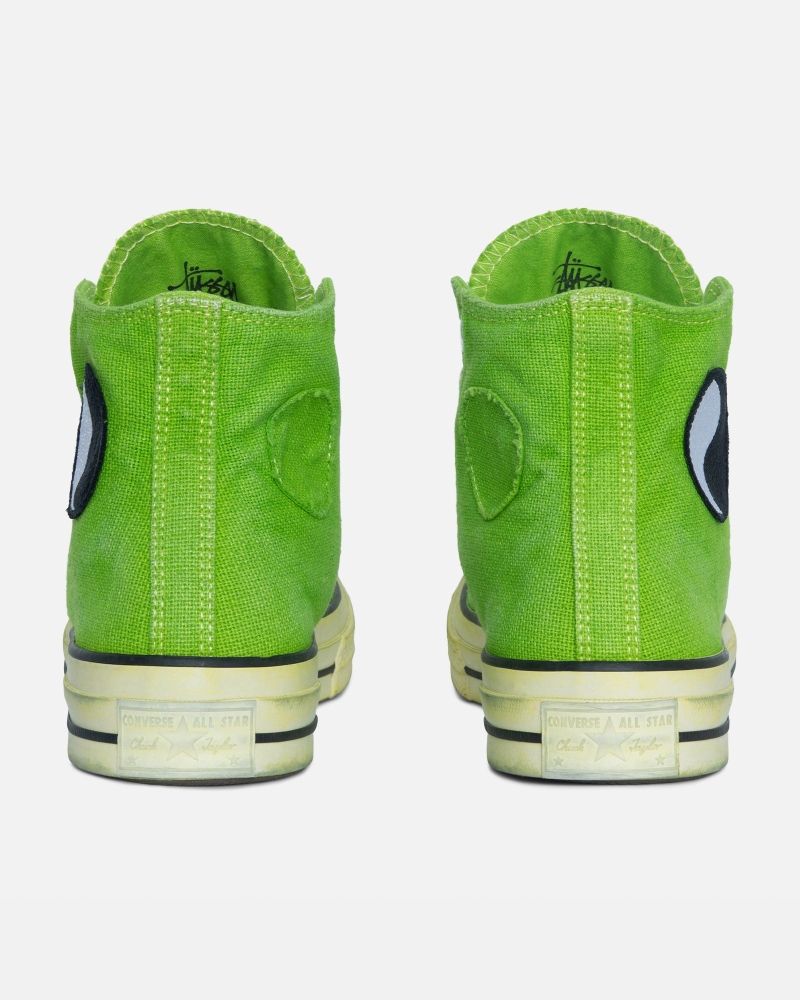 Green Unisex Stussy & Our Legacy Work Shop Converse Shoes | AU0000616