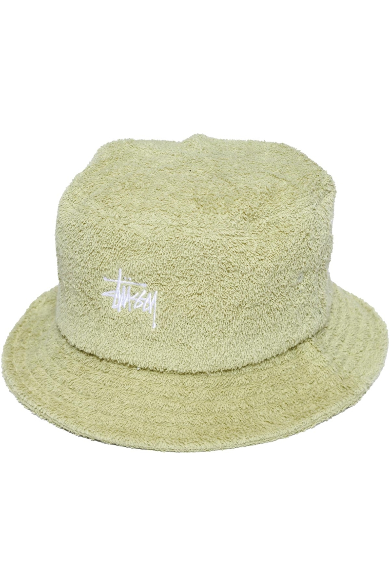 Green Women\'s Stussy Graffiti Terry Bucket Hats | AU0000466