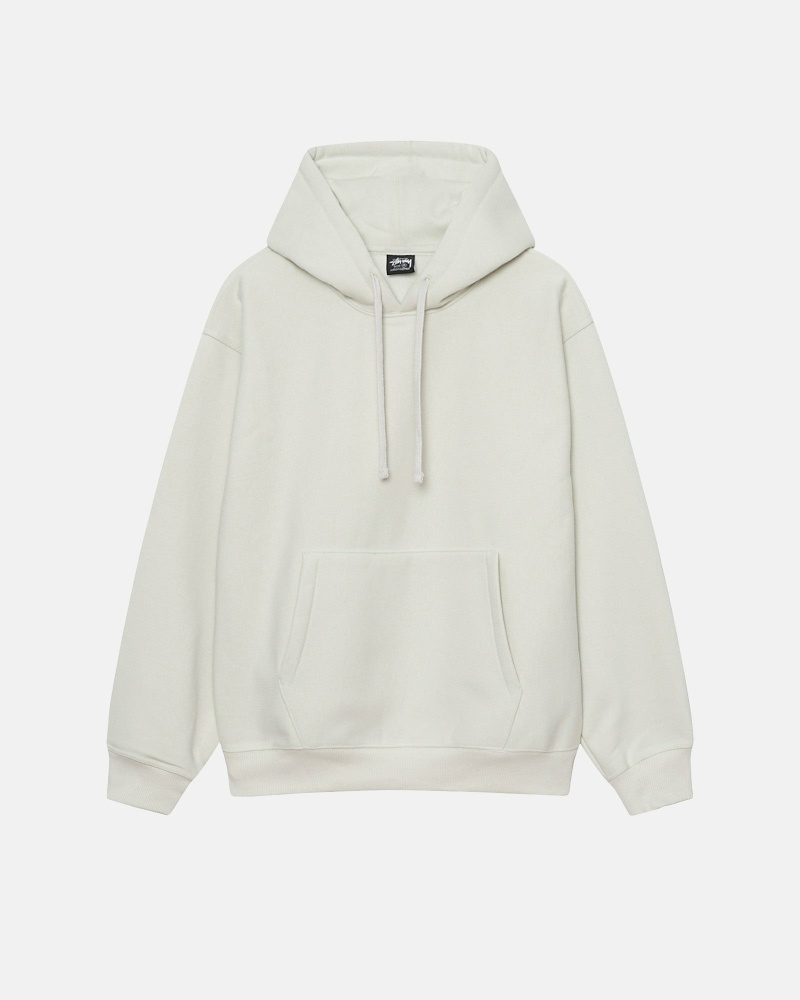 Grey Men's Stussy Back Applique Hoodies | AU0000004