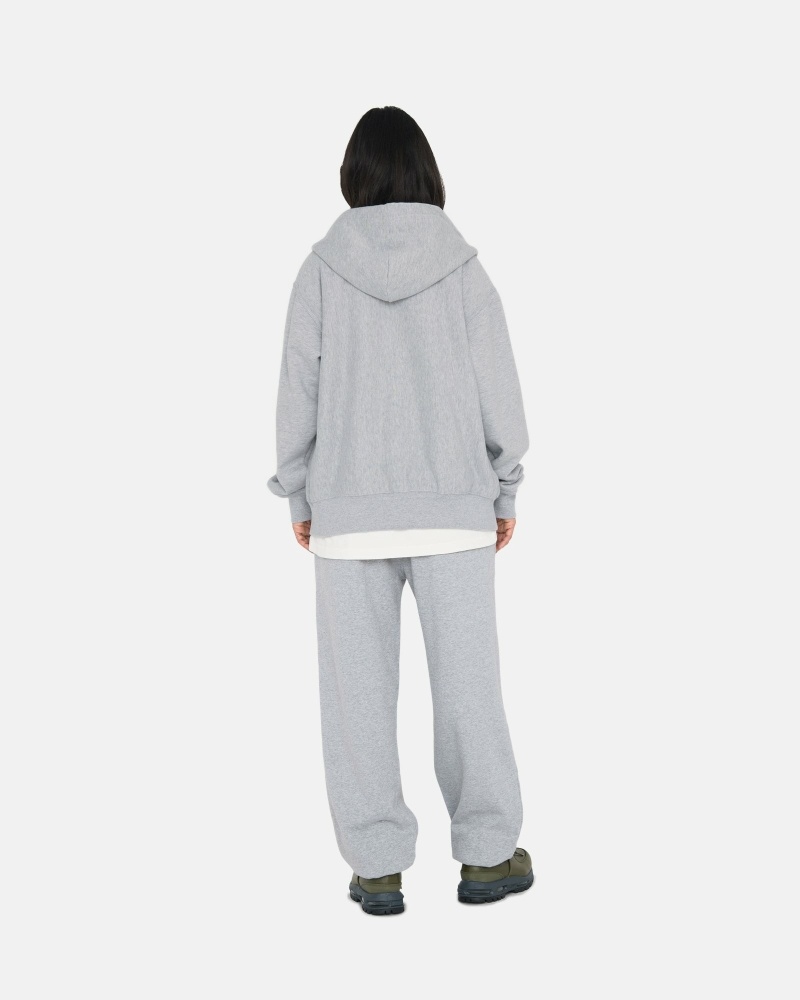 Grey Men's Stussy Stock Logo Sweatpants | AU0000889