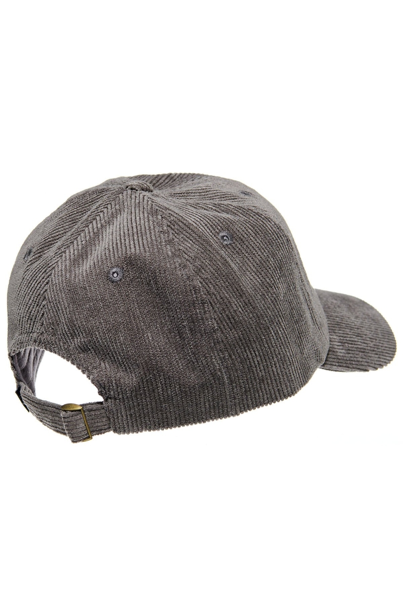 Grey Women's Stussy Graffiti Cord Low Pro Hats | AU0000450