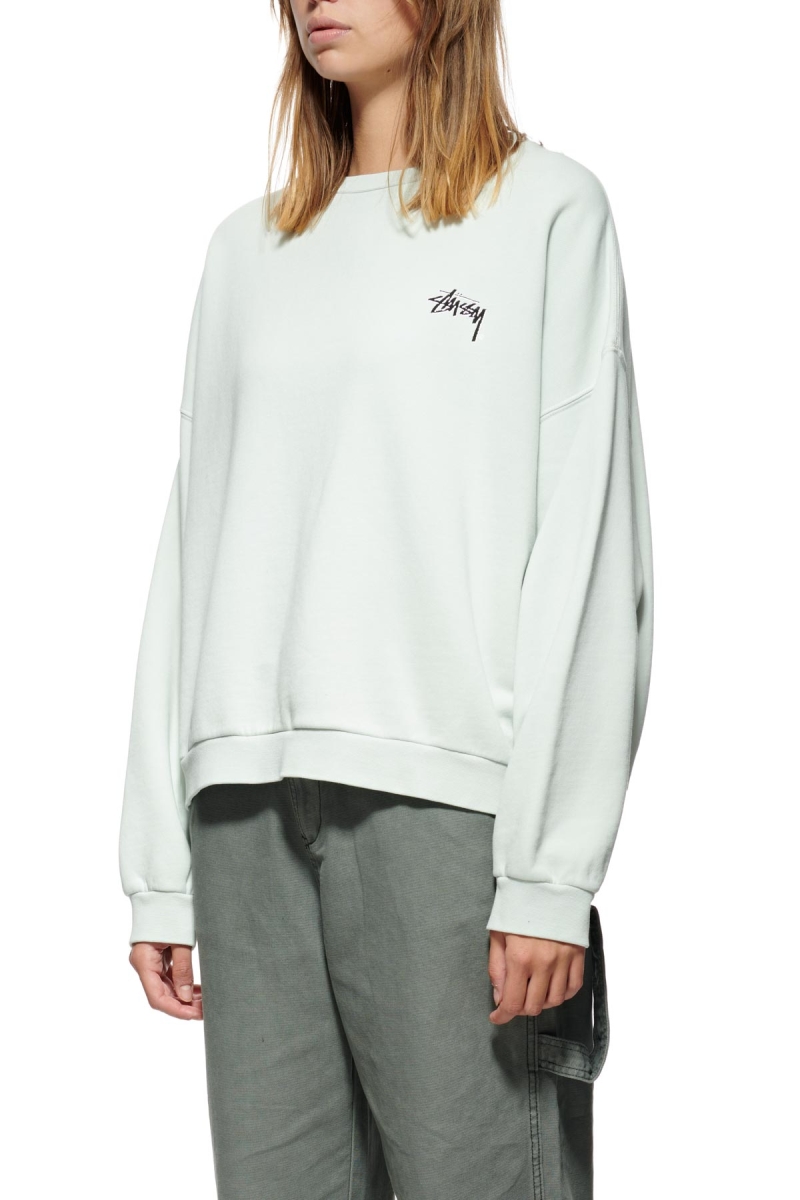 Grey Women's Stussy Parkway OS Crew Sportswear | AU0000778