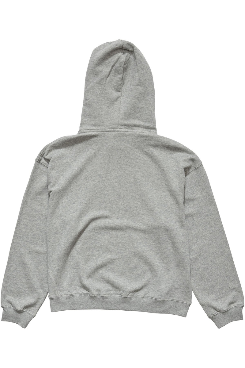 Grey Women's Stussy Player Fleece Hood Sportswear | AU0000783