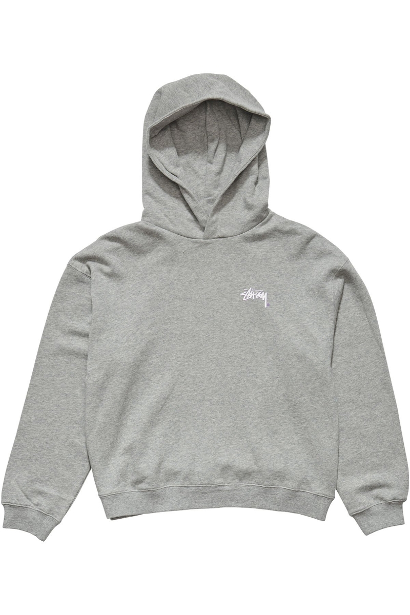 Grey Women\'s Stussy Player Fleece Hood Sportswear | AU0000783