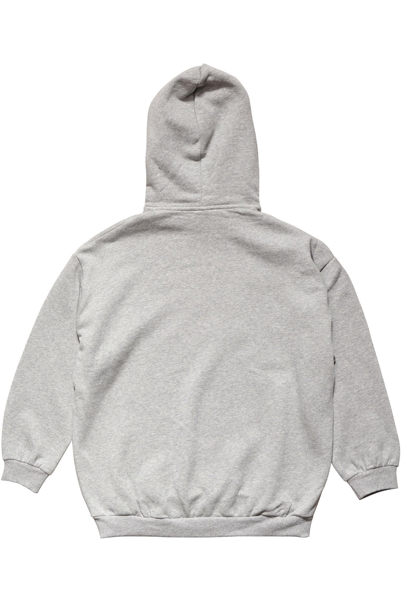 Grey Women's Stussy World League OS BF Hoodies | AU0000090