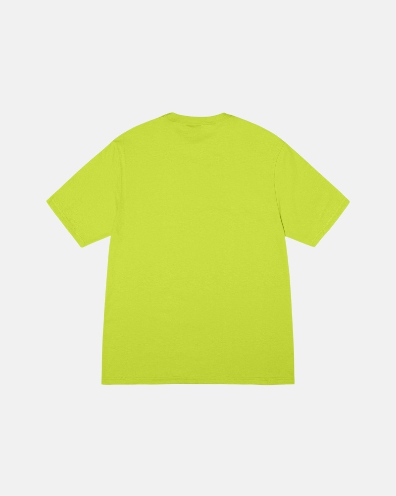 Light Green Men's Stussy Racecar T Shirts | AU0000256