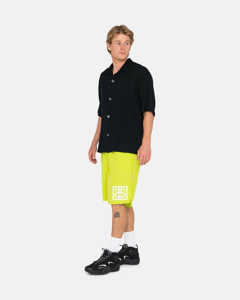 Light Green Men's Stussy Ss-Link Shorts | AU0000682