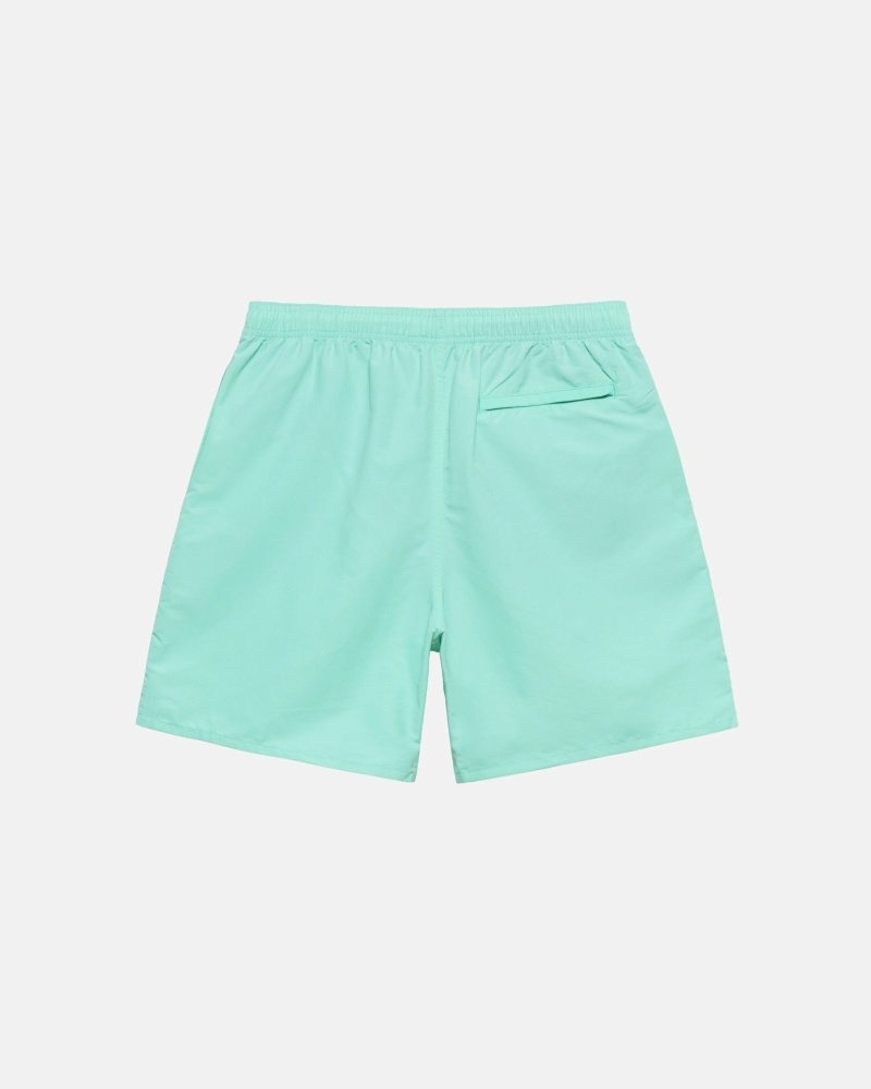 Light Turquoise Men's Stussy Stock Shorts | AU0000695