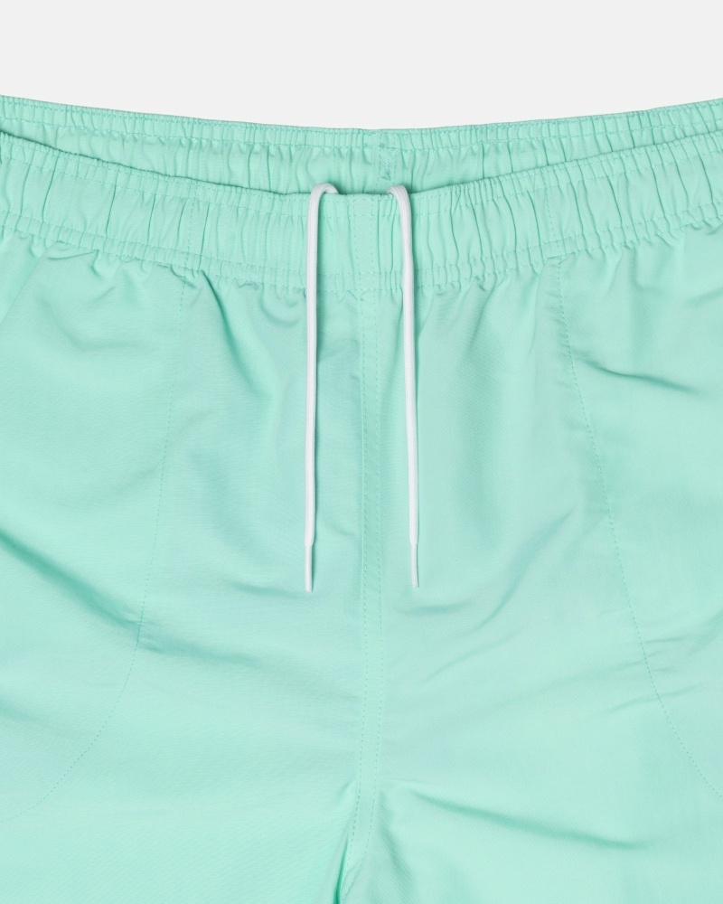 Light Turquoise Men's Stussy Stock Shorts | AU0000695