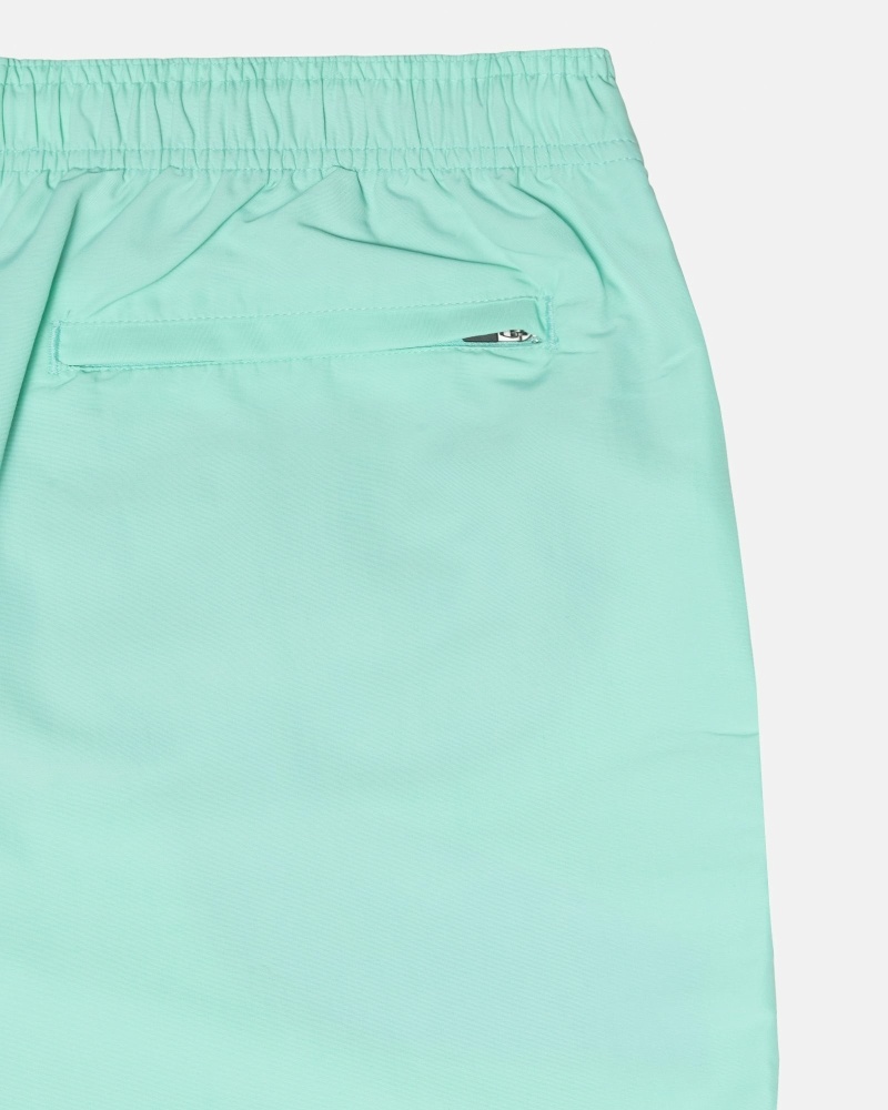 Light Turquoise Men's Stussy Stock Shorts | AU0000695