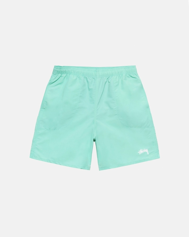 Light Turquoise Men\'s Stussy Stock Shorts | AU0000695